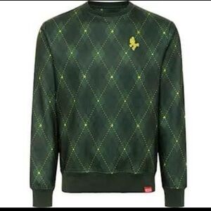 Super Mario™ - Green Argyle Sweatshirt NWT